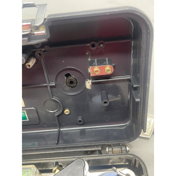 amano pr-500 watchman clock time with key & paper black made in japan READ - Picture 13 of 13